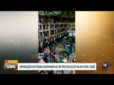 Combate ao crime: DEIC age rápido e desmantela desmanche de motocicletas