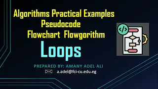 Loops Part1 Algorithm Pseudocode Flowchart Flowgorithm Calculating the Sum of 2 Numbers CS111