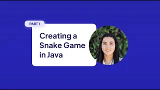 Creating a Snake Game in Java Part 1
