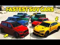 GTA 5 Online - Best Fully Upgraded SUV Cars Fastest SUV Cars in GTA Online