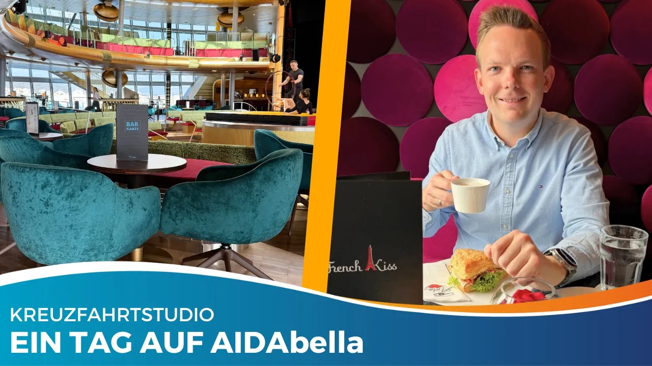 An Bord von AIDAbella: Ein Tag voller Highlights mit Tabea & Fabian