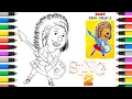 Coloring Ash Sing 2 Sing 2 Coloring Pages Markers