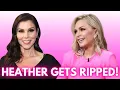 EXPOSED Heather Dubrow Gets Ripped By Tamra At The Finale Vicki Said It Made Her Sick