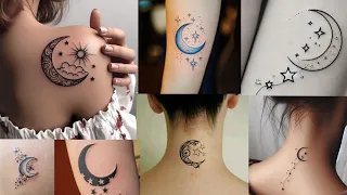 The Best Moon Star Tattoo Designs