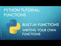 Python Tutorial 6 Functions