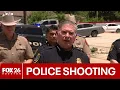 Houston police shoot man who opened fire on cars FULL PRESS CONFERENCE