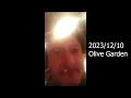 Daniel Larson pulls fire alarm at Olive Garden 2023 FULL INCIDENT WITH CHAT AFTERMATH