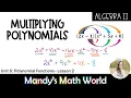 Multiplying Polynomials Algebra 2