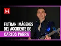 Images of the accident that killed singer Carlos Parra have been leaked