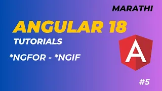 Structural Directive ngIf ngFor Angular 18 Tutorial in Marathi