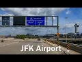 Driving Tour of JFK Airport in New York City Terminal 1 2 4 5 8