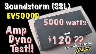 SSL EV5000D 5000 Watts for 120 Amp Dyno Test