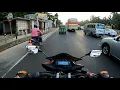 🇧🇩Uttara airport to Dhanmondi⭐Yamaha Fazer v2📸Gopro hero8 action cam👍