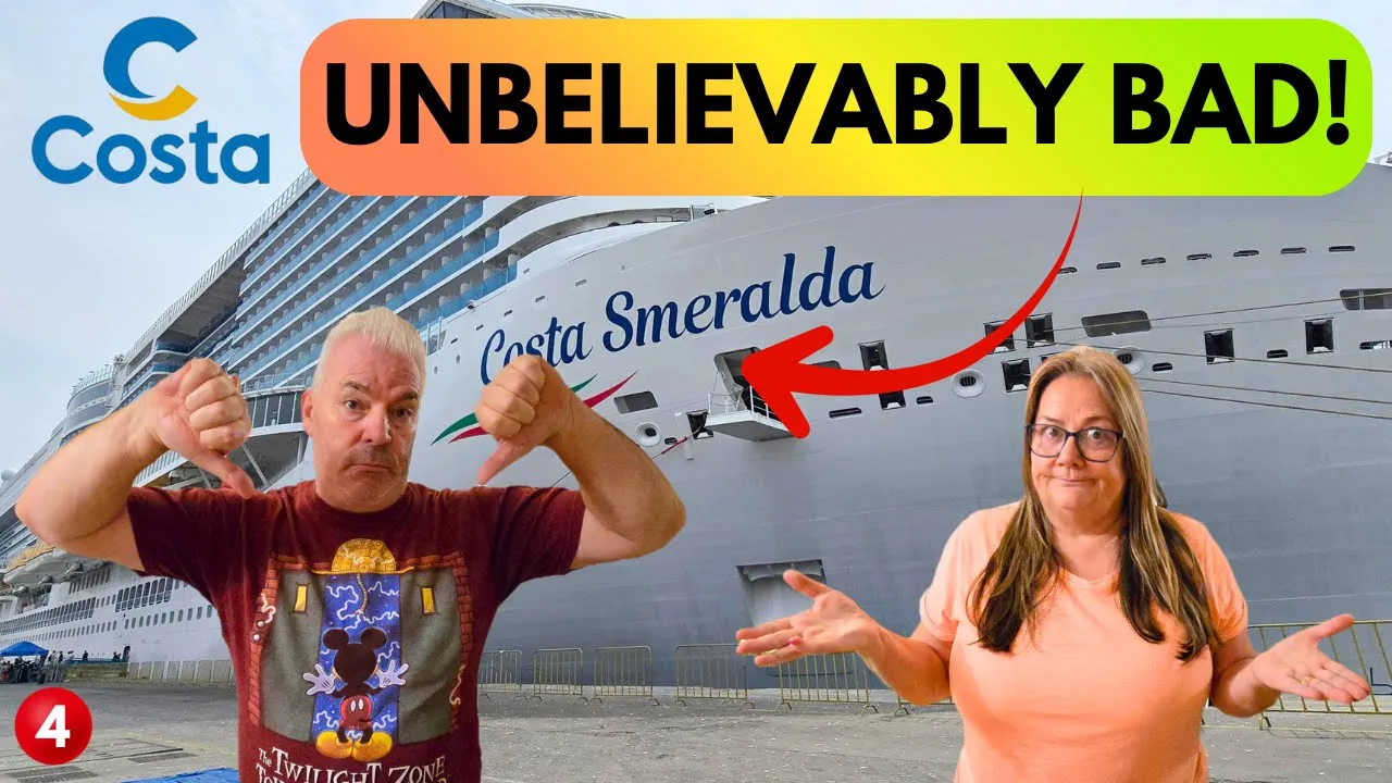 Costa Smeralda Cruise - We Have Cruised 60 Times And This Was Our Worst Experience Yet!
