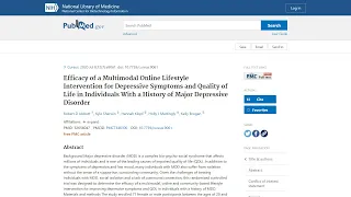 Randomized Clinical Trial of My 44-Day Online Healing Protocol Vital Mind Reset