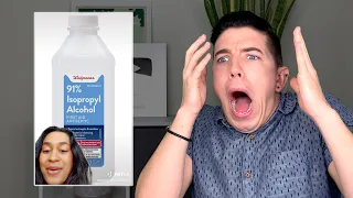 reacting to tiktok skin care horror stories
