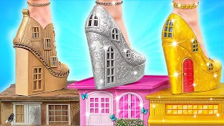 One Colored House Challenge Rich Vs Broke Vs Giga Rich By Multi DO Girls 
