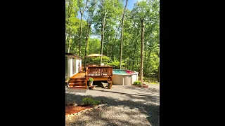 Pocono cabin with private pool at Shawnee Mtn Cabins in East Stroudsburg