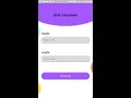 Flutter based BMI Calculator
