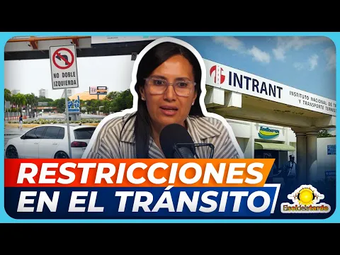 ALEXANDRA CEDEÑO: REFORMAS EN EL TRÁNSITO Y TRANSPORTE ANUNCIADAS POR INTRANT