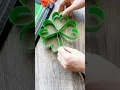 Easy 1-Minute Paper Shamrock Perfect Valentine s Day St Patrick s Day Craft
