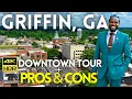 Living in Griffin GA TOP REAL Pros Cons Downtown Griffin GA Tour Atlanta GA Suburb