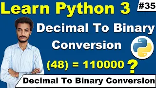 Decimal to Binary conversion Hindi How to convert a decimal number into Binary form Cyber Warriors
