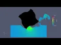SPH simulation of a milling process with realistic fracture