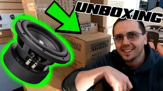 NEW E8 v6 Sundown 8 Subwoofer Unboxing