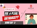 Oracle SQL PLSQL Demo Day - 2 Database Introduction Live With Our Students