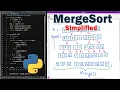 MergeSort Algorithm Explained With Python Implementation