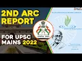 2nd ARC Report Right to Information UPSC Resources UPSC Mains 2022-23 OnlyIAS
