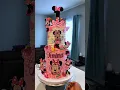Minnie Mouse Buttercream Cake Decorating 1st Birt ay Cake Design