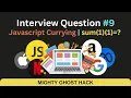 JS Interview - JavaScript Currying