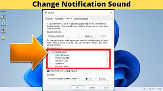 Download Windows 11 - Change Notification Sounds MP3