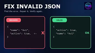 How to Format and Fix Invalid JSON Online Free Private
