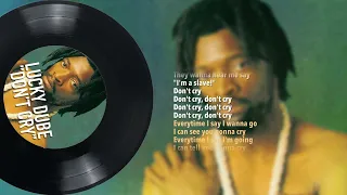 lucky dube dont cry official lyric video 