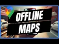 How To Download Offline Maps On Google Maps - Full Tutorial