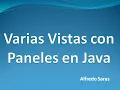 Varias Vistas usando Paneles en Java