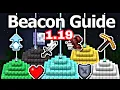 Minecraft Beacon GUIDE in Hindi - How to setup and use a Beacon