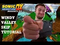 Sonic Adventure DX NEW Windy Valley Skip Tutorial Freecam Method