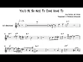 You'd Be So Nice To Come Home To - Art Pepper Transcription