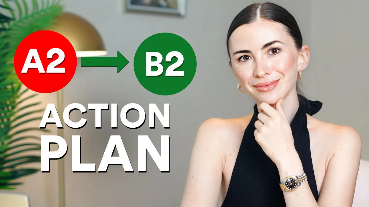 Outline Video Improve your English with this study PLAN: Elementary to Intermediate (Marina Mogilko)