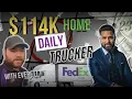 How much does a home daily CDL driver earn in FedEx Ground