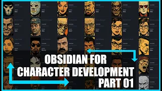Obsidian Vault For Writers Character Development Part 1