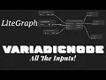 LiteGraph - Dynamic Inputs and Outputs