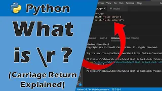 What is r backslash r in programming Carriage Return Explained