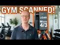 Realsee Galois P4 - Real life example Scanning a Fitness Center