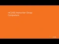 mCLASS Instruction Group Comparison