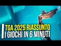 Lagu The Game Awards 2025 RIASSUNTO: tutti i giochi in 6 minuti